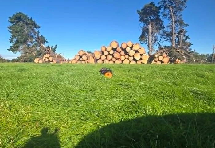 Farm & land clearing job site photo